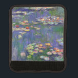 Protège Poignée Pour Bagage Monet Water Lilies Chef-d'oeuvre Peinture<br><div class="desc">Monet Water Lilies - Ce tableau Monet classique a été peint par Claude Monet en 1916. Il fait partie de sa célèbre collection de nénuphars où il peint dans son jardin à Giverney,  France. Un tableau de chef-d'oeuvre.</div>