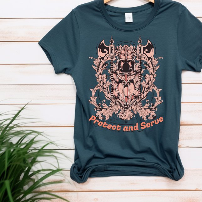 Protéger et servir T-shirt (Créateur téléchargé)