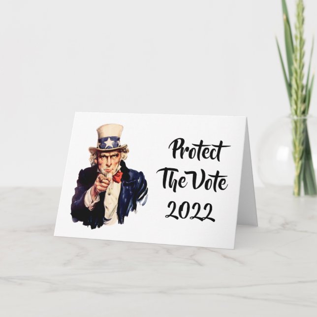Protéger La Carte Vote 2022 (Devant)