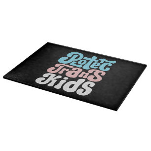 Protéger la planche à découper en verre Trans Kids