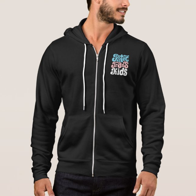 Protéger le Sweat - shirt à capuche Trans Kids (Devant)