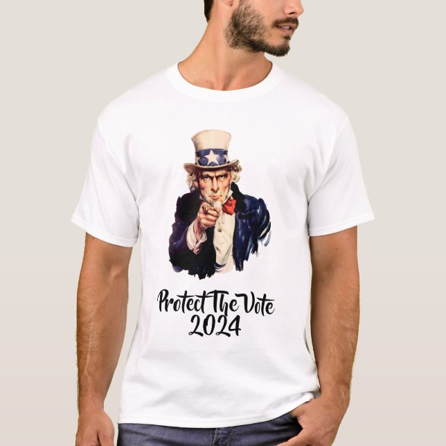 Protéger Le T-shirt Vote 2024 (Devant)