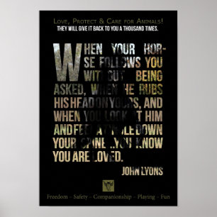 Protéger les animaux - Poster