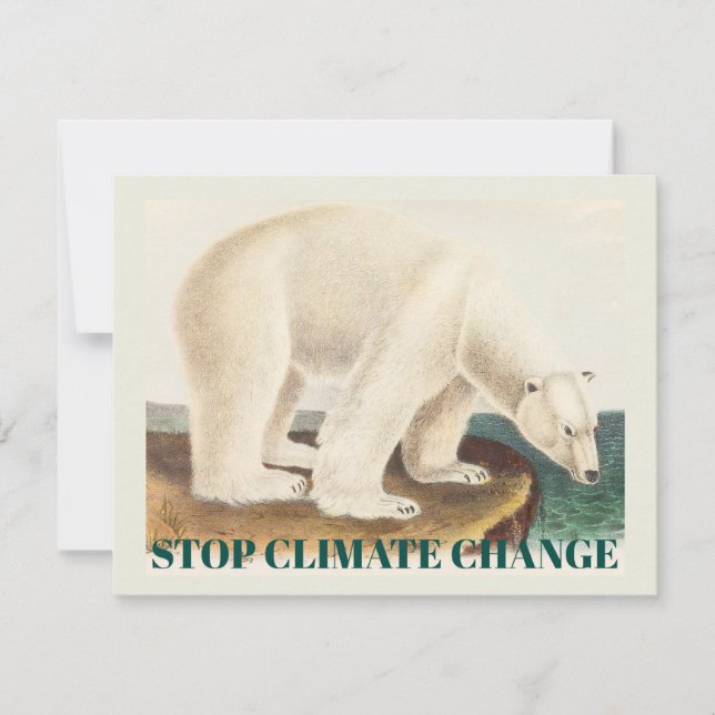 Protéger l'ours polaire de l'Arctique Changement c (Devant)