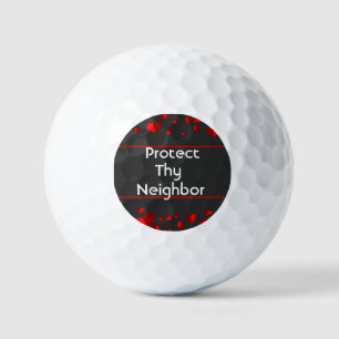 Protégez les balles de golf de votre voisin