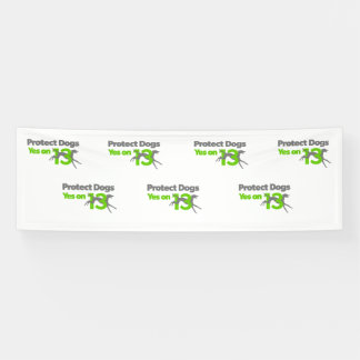 Protégez les chiens - oui sur la grande bannière