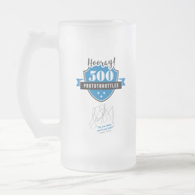 ProtoThrottle 500 Mug congelé (Gauche)