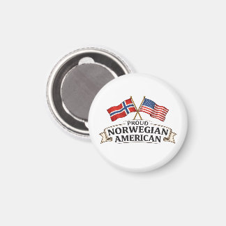 Proud Norwegian American Magnet