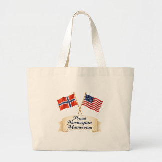 Proud Norwegian Minnesotan Heritage Tote Bag