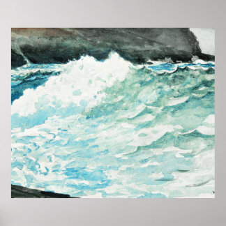 Prouts Neck, tableau d'art de Winslow Homer,