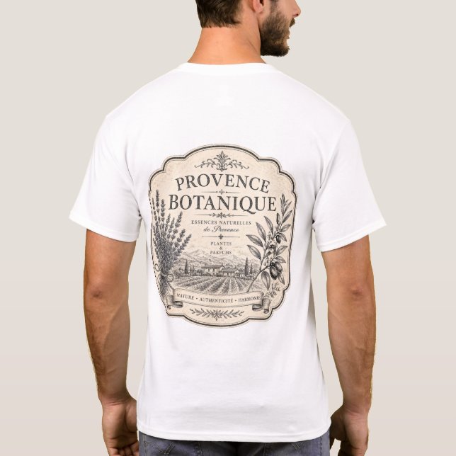 provence botanique tshirt (Dos)