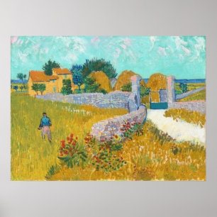 Provence - Vincent van Gogh Affiche d'art fin