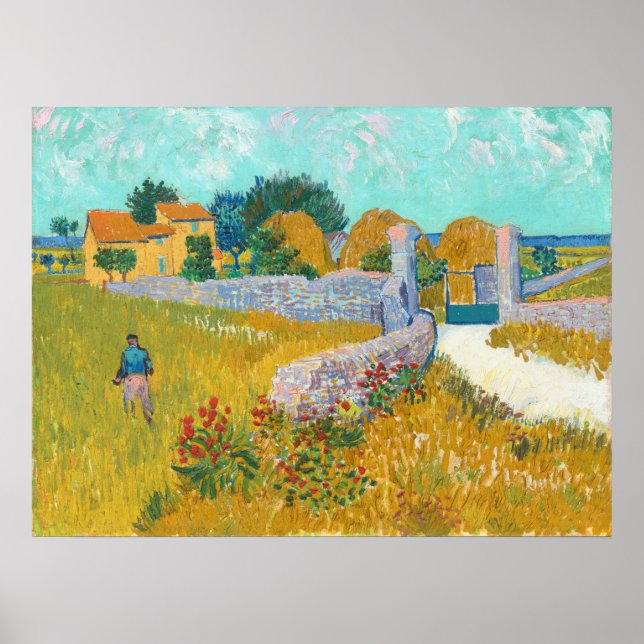 Provence - Vincent van Gogh Poster des Beaux Arts (Devant)