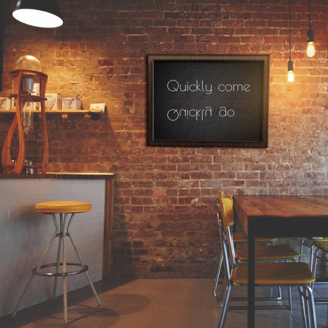 Proverbe rapidement venir rapidement aller poster (Créateur téléchargé)