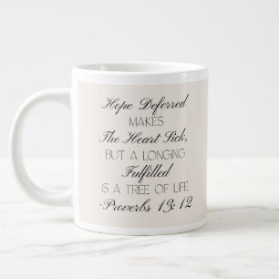Proverbes 13:12 Espoir Mug Verset Biblique