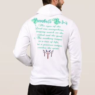 Proverbes 15 Unisex Custom Graphics Sweat - shirt