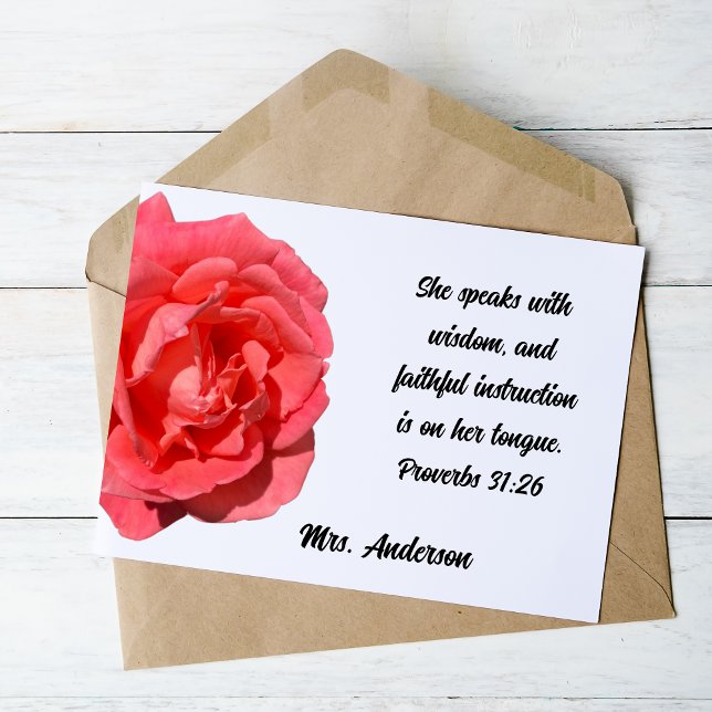 Proverbes 31:26 Merci femme chrétienne sage (Créateur téléchargé)