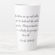 Proverbes 31:28-29 Woman Mug