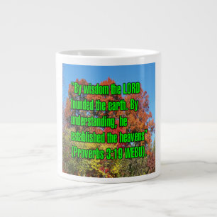Proverbes 3:19 WEBU Mug
