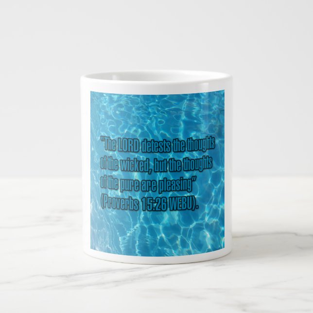 Proverbs 15:26 WEBU Mug (Devant)