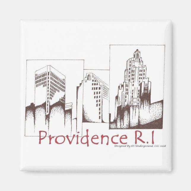 Providence RI Magnet (Devant)
