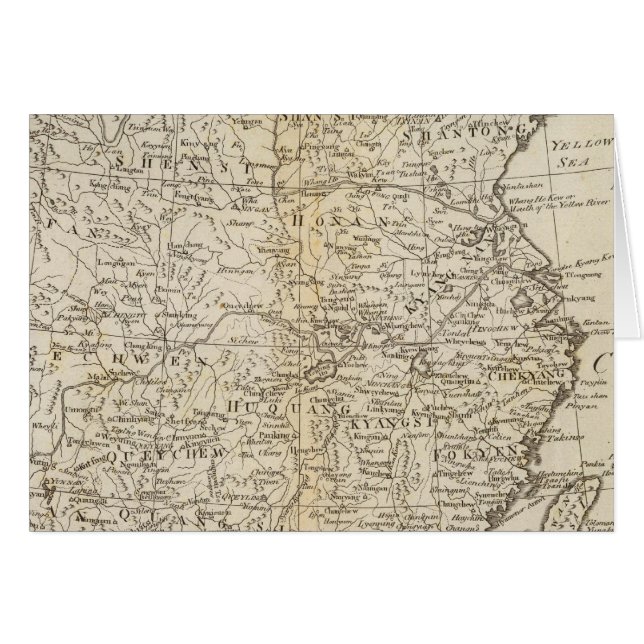 Provinces de Chine (Devant horizontal)
