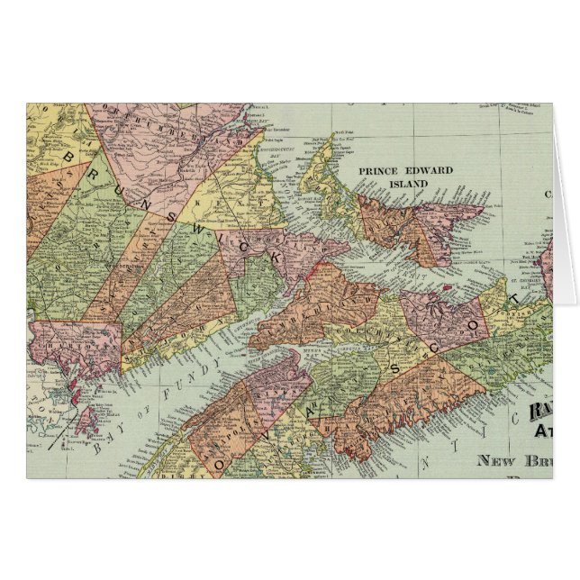 Provinces maritimes du Canada (Devant horizontal)