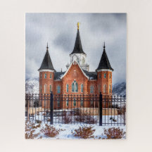 Provo City Centre LDS Temple Puzzle, puzzles