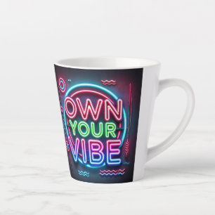 Prown Your Vibe - Neon Latte Mug
