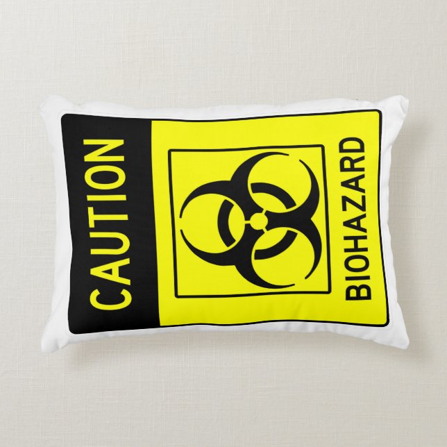 PRUDENCE Cool BIOHAZARD Coussin (Devant)