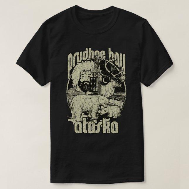 Prudhoe Bay Alaska 1826 TShirt (Design devant)