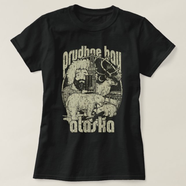 Prudhoe Bay, Alaska T-shirt 1826 (Design devant)