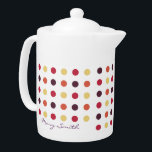 Prune nommée faite sur commande de point de polka<br><div class="desc">Prune nommée faite sur commande de point de polka de sucrerie - modèle de cadeau de concepteur. Un cadeau parfait pour tout cuisinier avide ! Entièrement personnalisable. Facile à utiliser et facile à personnaliser. Ordre aujourd'hui !</div>