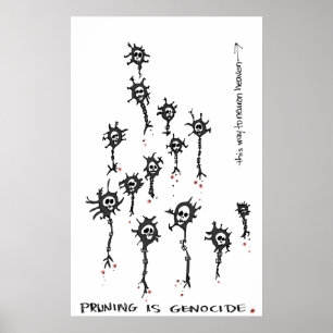 Pruning est une affiche sur le génocide