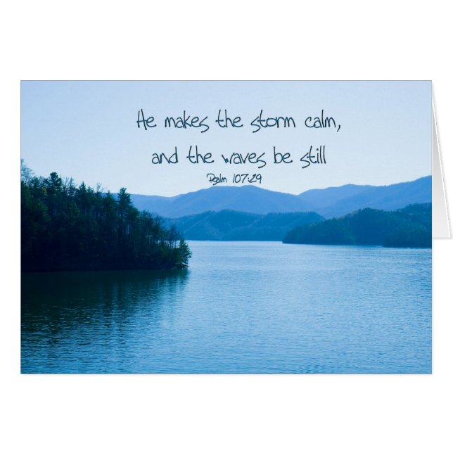 Ps 107:29 Il calme la tempête (Devant horizontal)