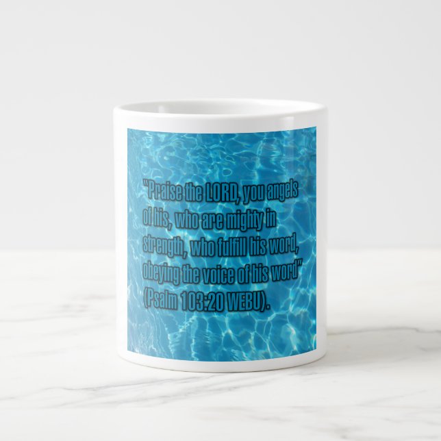 Psalm 103:20 WEBU Mug (Devant)