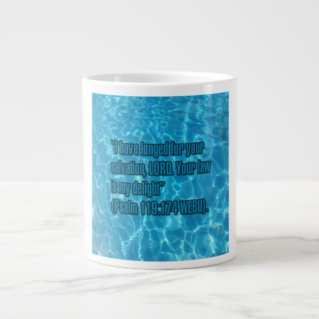 Psalm 119:174 WEBU Mug (Devant)