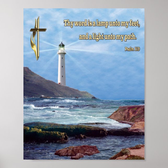 Psalm 119 Poster (Devant)