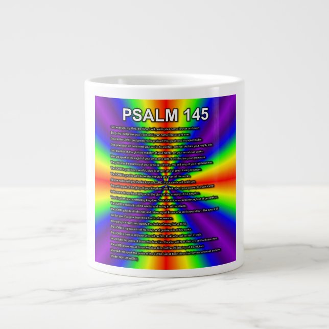 Psalm 145:1-21 WEBU Mug (Devant)