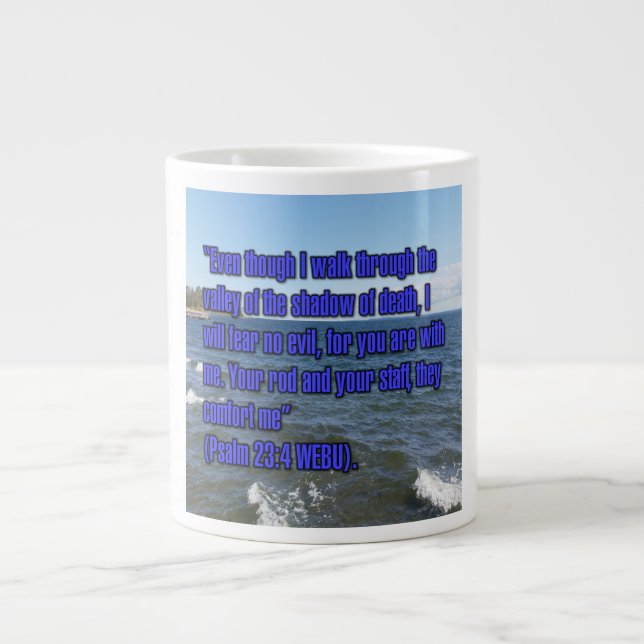 Psalm 23:4 WEBU Mug (Devant)