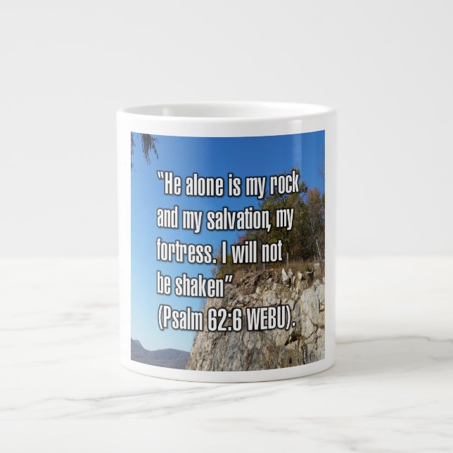 Psalm 62:6 WEBU Mug (Devant)