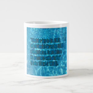 Psaume 100:1-2 WEBU Mug