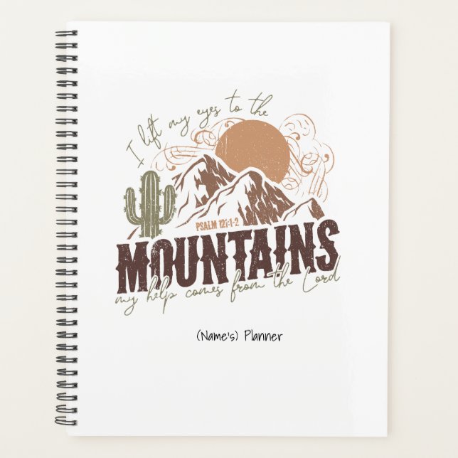 Psaume 121 Chrétien personnalisé (Devant)