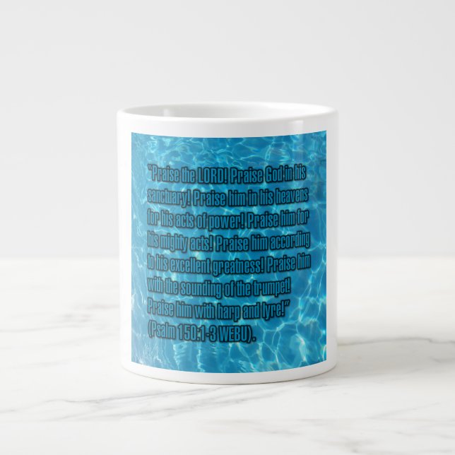 Psaume 150:1-3 WEBU Mug (Devant)