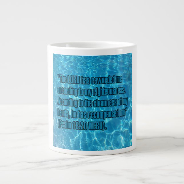 Psaume 18:20 WEBU Mug (Devant)