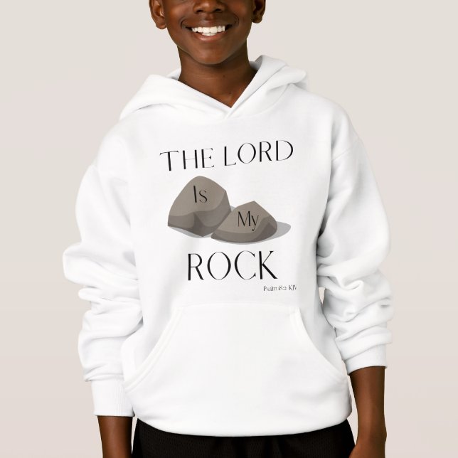 Psaume 18:2 Bible Scripture Citation KJV Boy's (Devant)