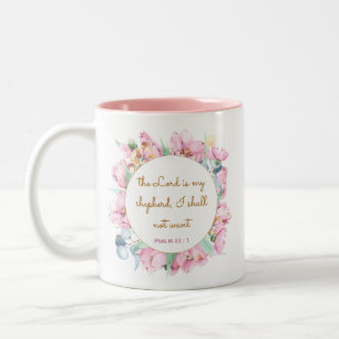 Psaume 23 : 1 - La Bible Inspirante Verse Mug