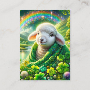 Psaume 23 KJV Cartes - Bunny Lamb