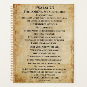 Psaume 23  { version NHEB.}