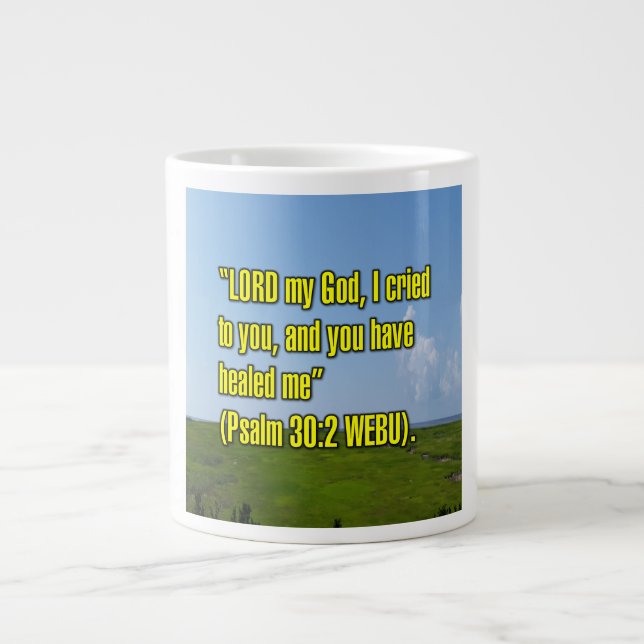 Psaume 30:2 WEBU Mug (Devant)